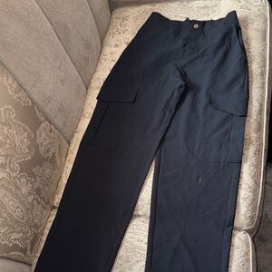 Zara Women's Black Cargo Pants